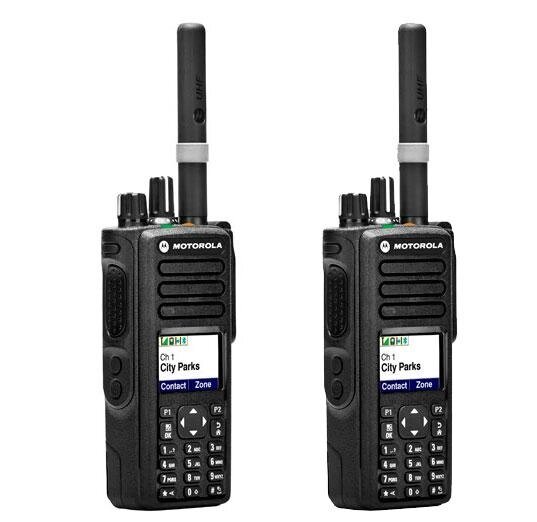 Комплект 2 штуки Рація Motorola MotoTRBO DP4800 VHF AES-256 шифрування від компанії Wondertech - фото 1