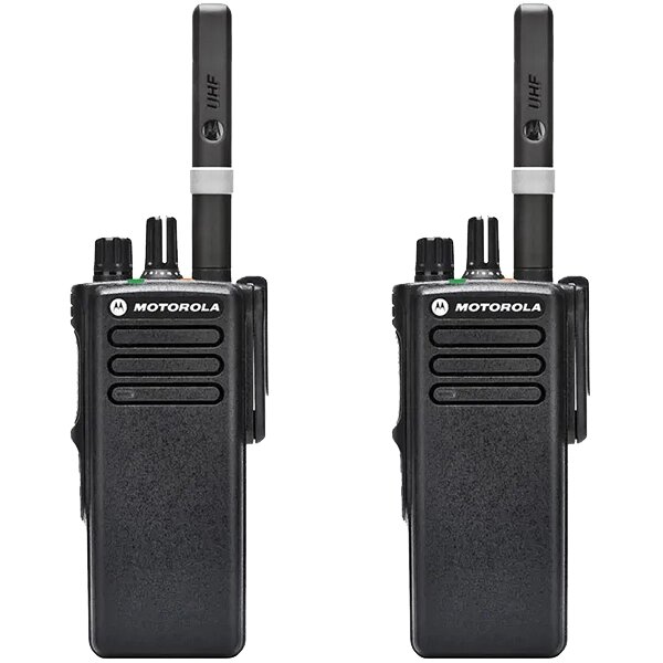 Комплект з 2 шт. Оригінальних цифрових рацій Motorola DP4400e UHF 2450 мАг від компанії Wondertech - фото 1