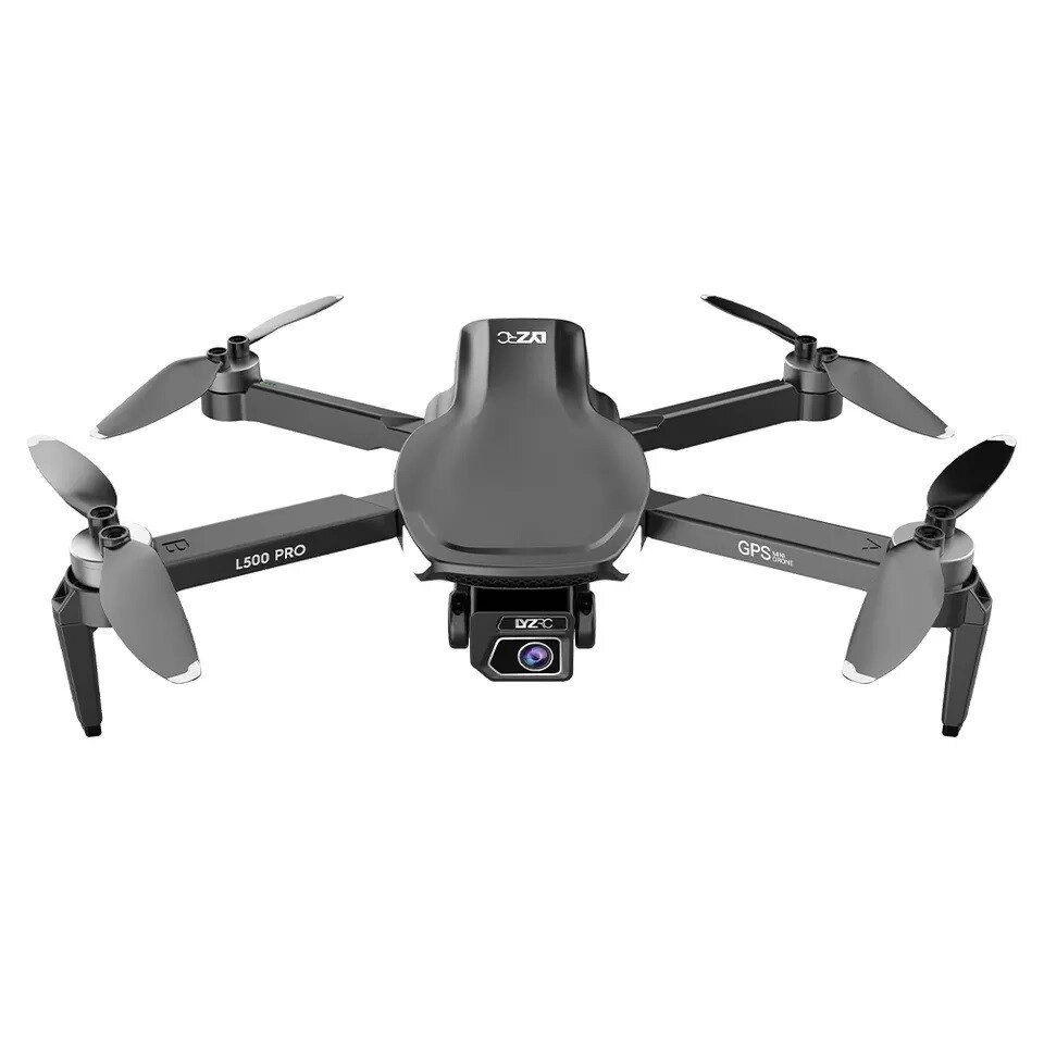 Квадрокоптер Lyzrc L500 PRO — дрон з 4K HD-камерою, GPS, БК двигуни, до 1200 м, 25 хвилин, Чорний від компанії Wondertech - фото 1