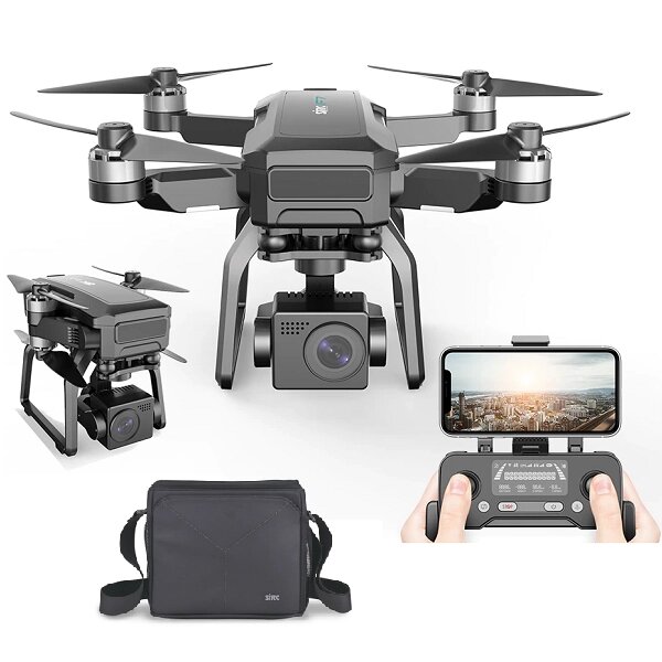 Квадрокоптер SJRC F7 4K Pro - дрон з 4K камерою, 5G Wi-Fi, FPV, GPS, БК мотори, 3 км до 25 хв від компанії Wondertech - фото 1