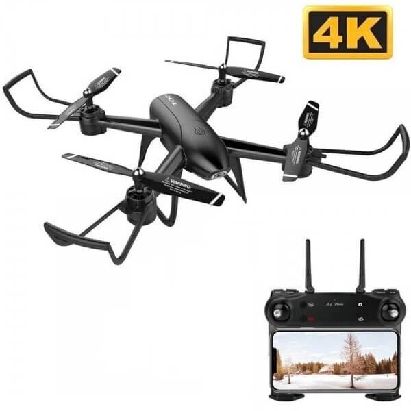 Квадрокоптер з камерою ZLRC SG106 Black -  дрон з 4K та HD-камерою, 5G Wi-Fi, FPV, GPS, БК мотори, 100 м. до 22 хв. від компанії Wondertech - фото 1