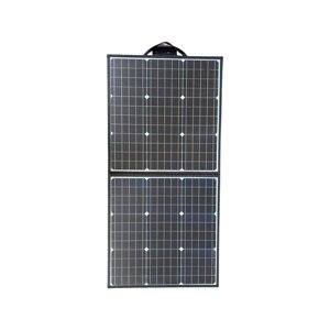 Монокристалічна сонячна панель складана FLASHFISH 18В / 100 Вт - швидка зарядка телефону, планшета, ноутбука