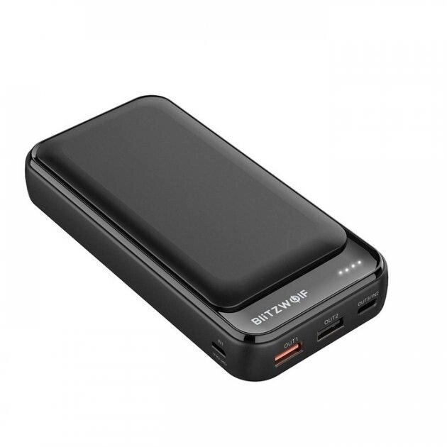 Павебанк BlitzWolf BW-P11 20000 mAh 18W QC3.0 Powerbank портативний акумулятор на 3 виходи від компанії Wondertech - фото 1