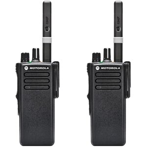 Комплект з 2 шт. Оригінальних цифрових рацій Motorola DP4400e UHF 2450 мАг