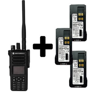 Радіостанція цифрова Motorola DP4800 VHF, 3 акумулятора IMPRES у комплекті