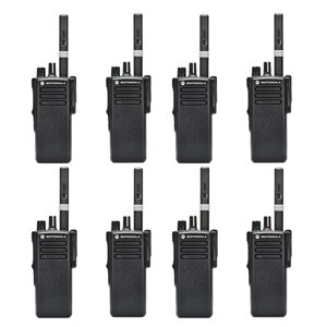 Комплект з 8 шт. Оригінальних цифрових рацій Motorola DP4400e UHF 2450 мАг