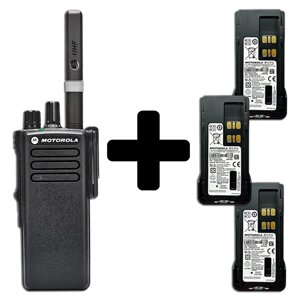 Радіостанція цифрова Motorola DP4400 VHF, +2 х Акумулятор PMNN4543A Type-c 3400 мАг