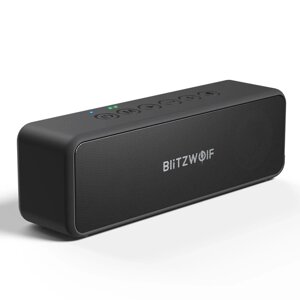 Колонка Bluetooth портативна бездротова BlitzWolf BW-WA4 стерео 3600 мАг 30Вт Блютуз колонка чорна