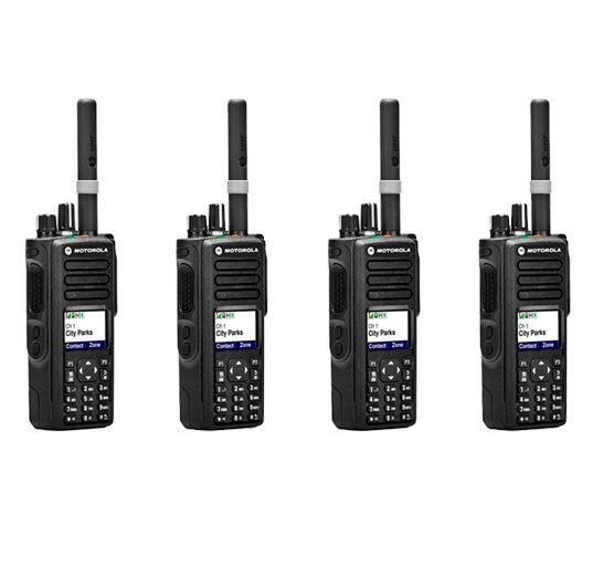 Радіостанція цифрова Motorola MotoTRBO DP4800 VHF AES-256 шифрування, комплект 4 штуки від компанії Wondertech - фото 1