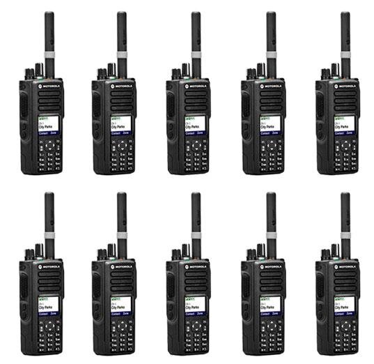 Радіостанція професійна Motorola (10 шт) MotoTRBO DP4800 VHF AES-256 цифрова з дисплеєм від компанії Wondertech - фото 1