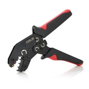 Інструмент обтискної SN-02C для обтиск клем, 0.25-2.5mm2, Black-red