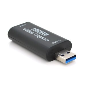 Карта відеозахвату HDMI-USB 3.0, для захоплення і запису відео з екрану комп'ютера