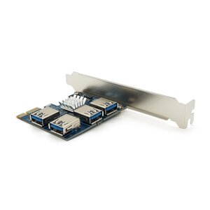 Контролер PCI-е =USB 3.0, 4 порту, 5gbps, OEM