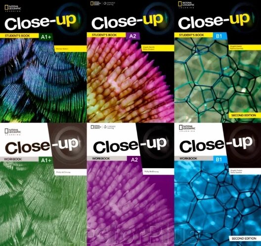 Close-up 2nd Edition A1+, А2, B1, B1+, C1, C2. Книга+зошит ##от компании## VectorPlus - ##фото## 1