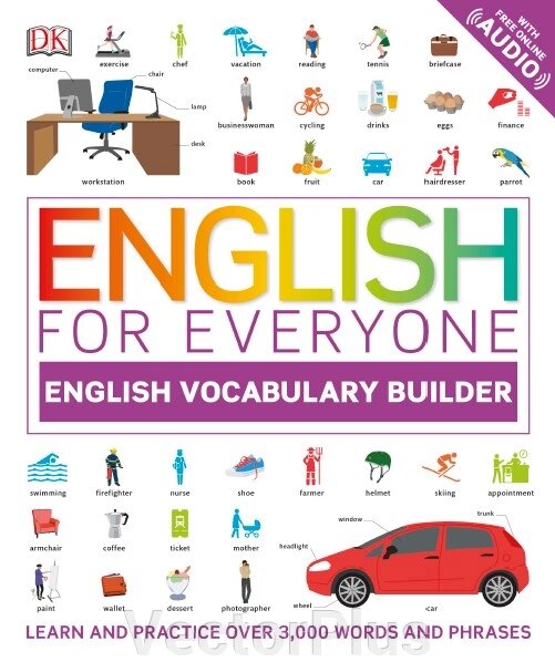 English for everyone english vocabulary builder від компанії VectorPlus - фото 1