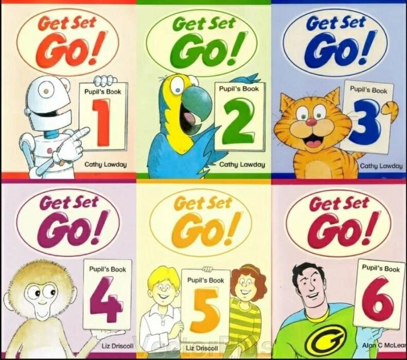 Get Set Go! 1, 2, 3, 4, 5, 6 Pupils book + workbook від компанії VectorPlus - фото 1