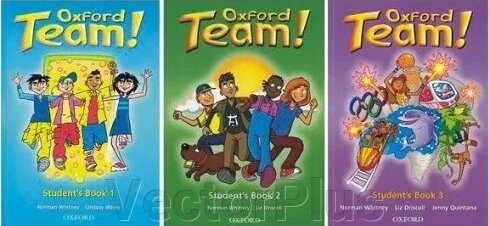 Oxford Team 1, 2, 3, комплект Student's Book + Workbook від компанії VectorPlus - фото 1