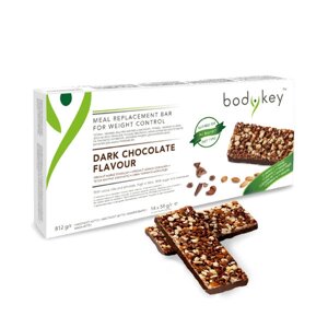Bodykey від Nutrilite Батончик для заміни прийомів їжі зі смаком чорного шоколаду 432978