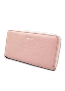 Жіночий шкіряний гаманець рожевий SKL85-295652