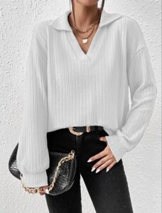 Жіночий светр ангори білого кольору r. 48/52 396496