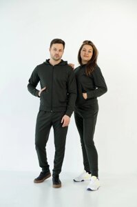 Спортивний костюм унісекс колір хакіСпортивний костюм унісекс колір хакі
