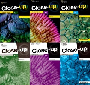 Close-up 2nd Edition A1 +, А2, B1, B1 +, C1, C2. Книга + зошит
