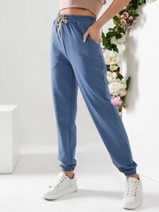Жіночі спортивні штани двох джинсів -забарвлені джинси r. 46 406158