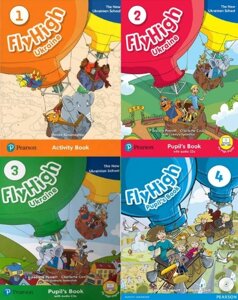 Fly High Ukraine 1, 2, 3 Pupils book + Activity book