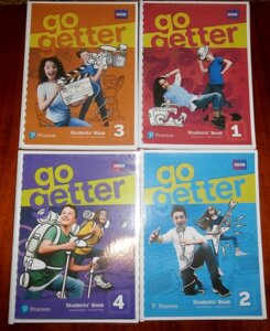 Go getter 1, 2, 3, 4 Studen's book + Workbook