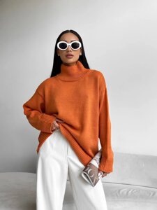 Жіночий светр колір помаранчевий нар. 42/46 441965