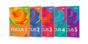 Focus second edition 1, 2, 3, 4, 5 Studen's book + Workbook