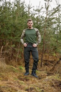 Тактичні армійські штани для полювання та риболовлі хакі р. S 405091