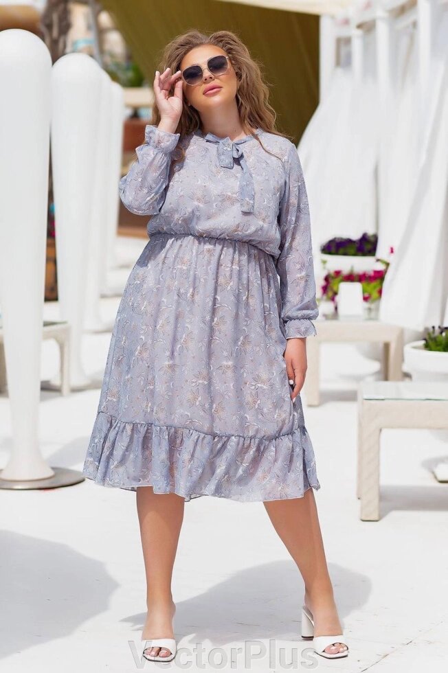 Жіноча літня сукня з мідного розміру міді 48/50 374895 від компанії VectorPlus - фото 1