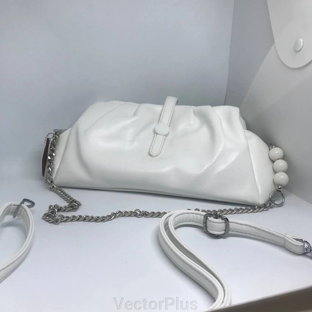 Жіноча сумочка колір білий 436747 від компанії VectorPlus - фото 1