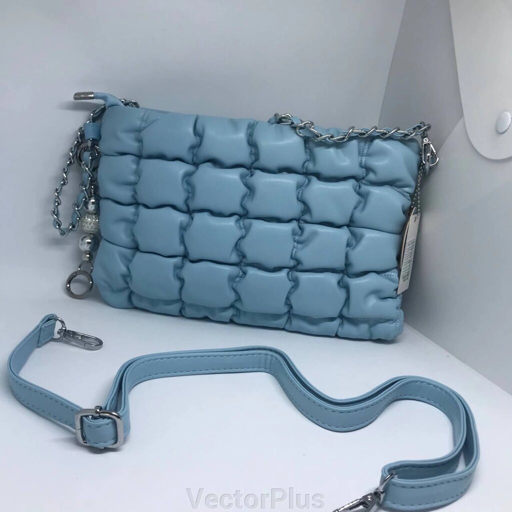 Жіноча сумочка колір насичений блакитний 436239 від компанії VectorPlus - фото 1