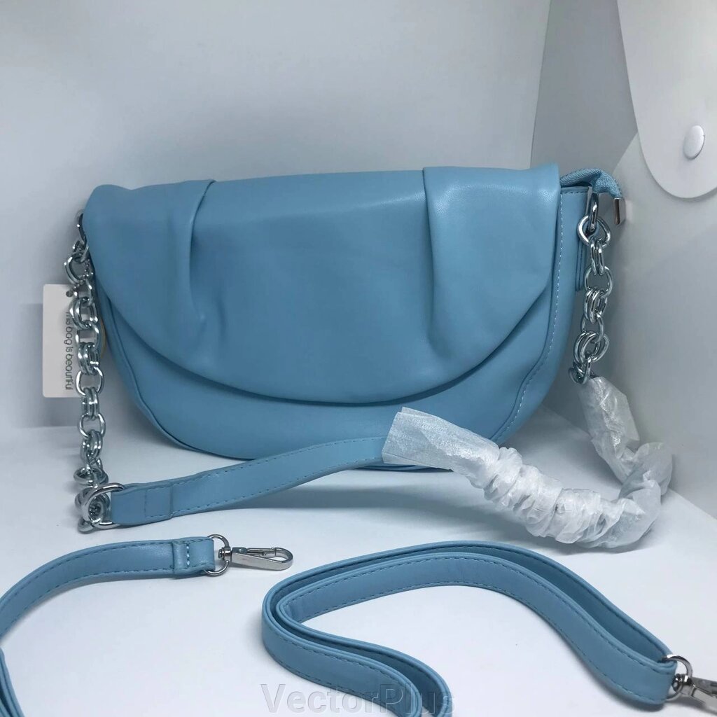 Жіноча сумочка колір насичений блакитний 436760 від компанії VectorPlus - фото 1