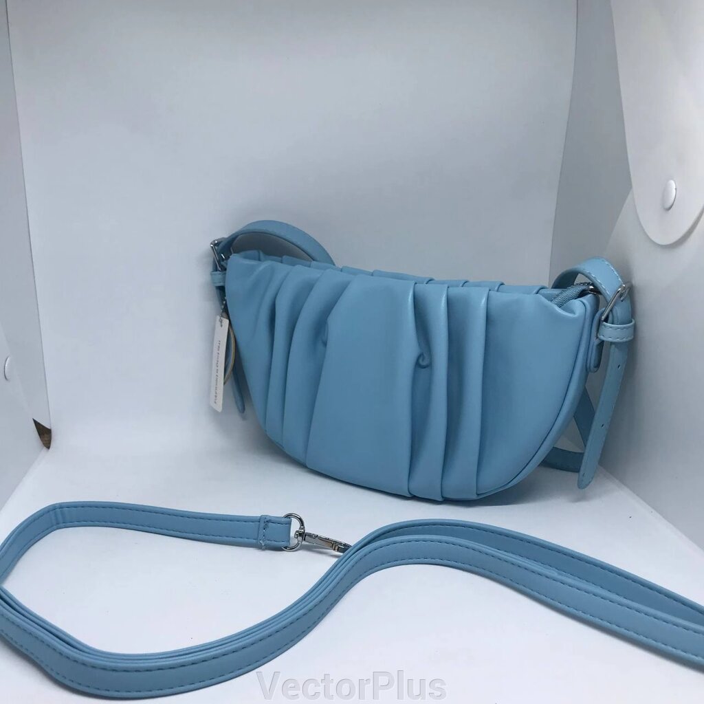Жіноча сумочка колір насичений блакитний 437300 від компанії VectorPlus - фото 1