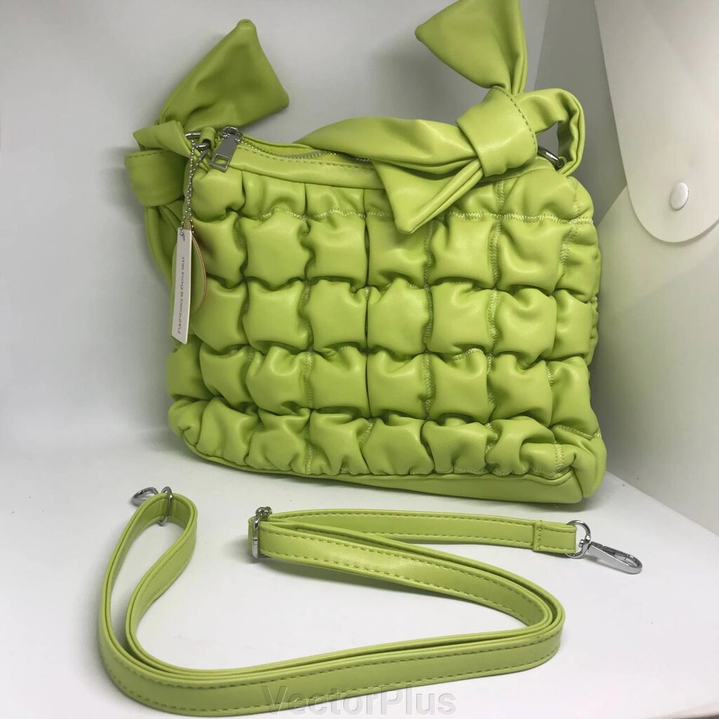 Жіноча сумочка колір насичений зелений 436353 від компанії VectorPlus - фото 1