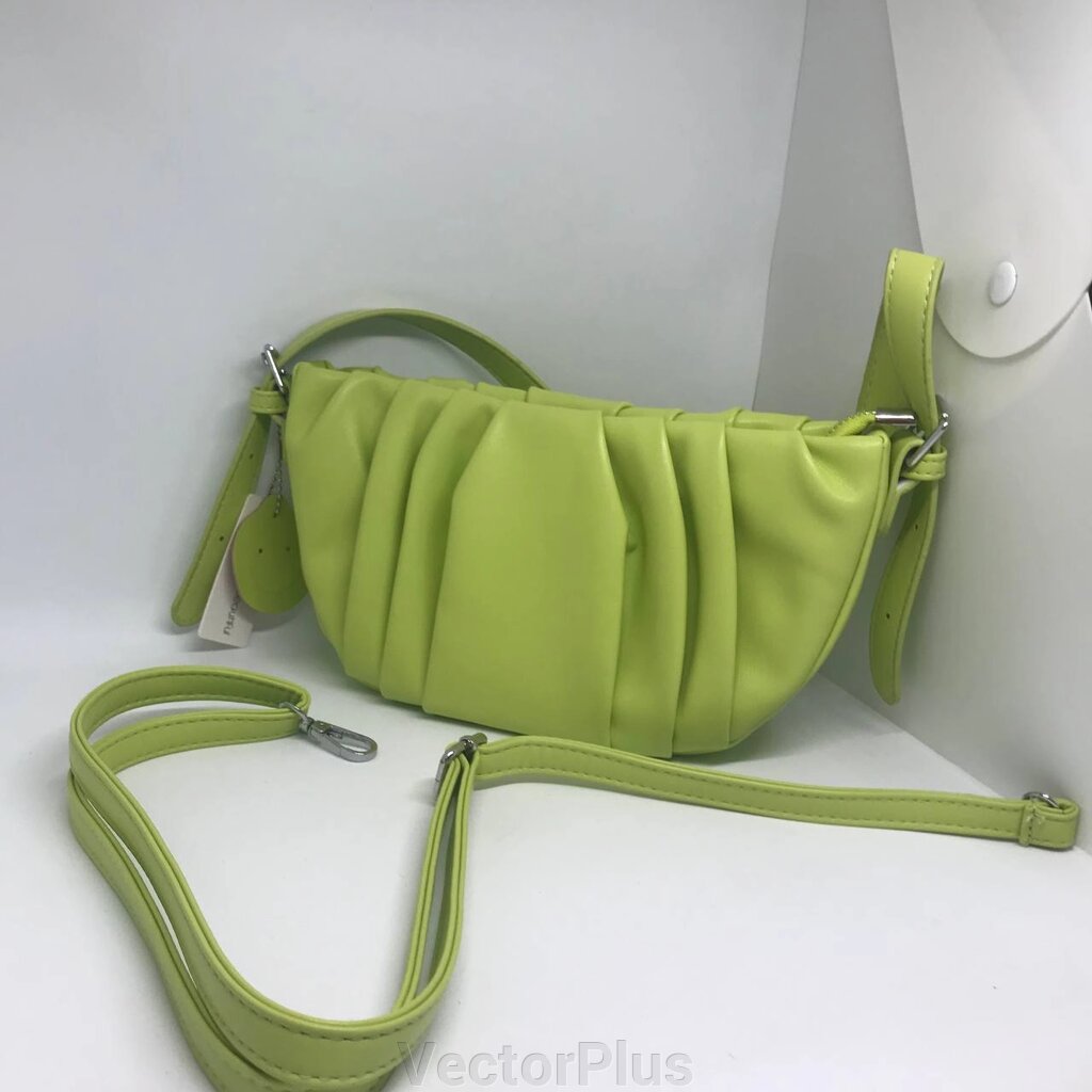 Жіноча сумочка колір насичений зелений 436731 від компанії VectorPlus - фото 1