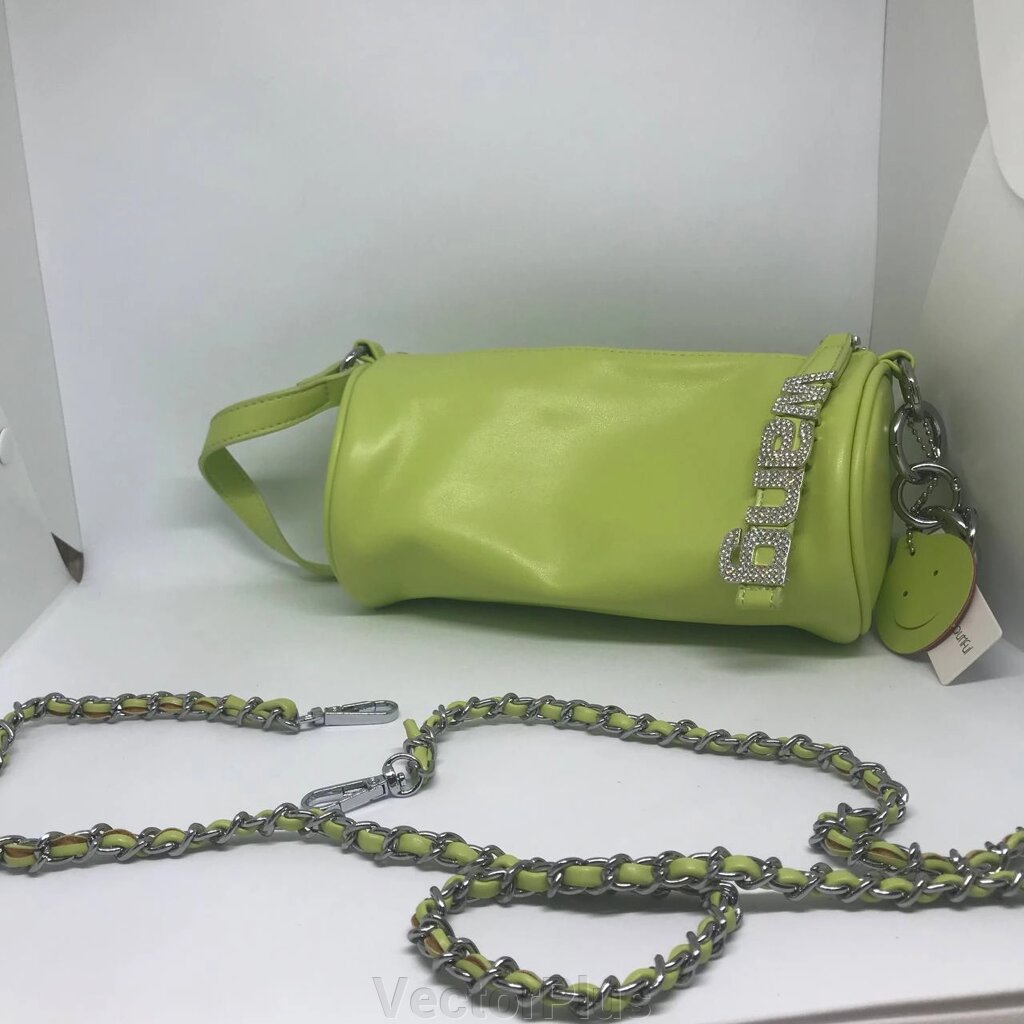 Жіноча сумочка колір насичений зелений 437286 від компанії VectorPlus - фото 1