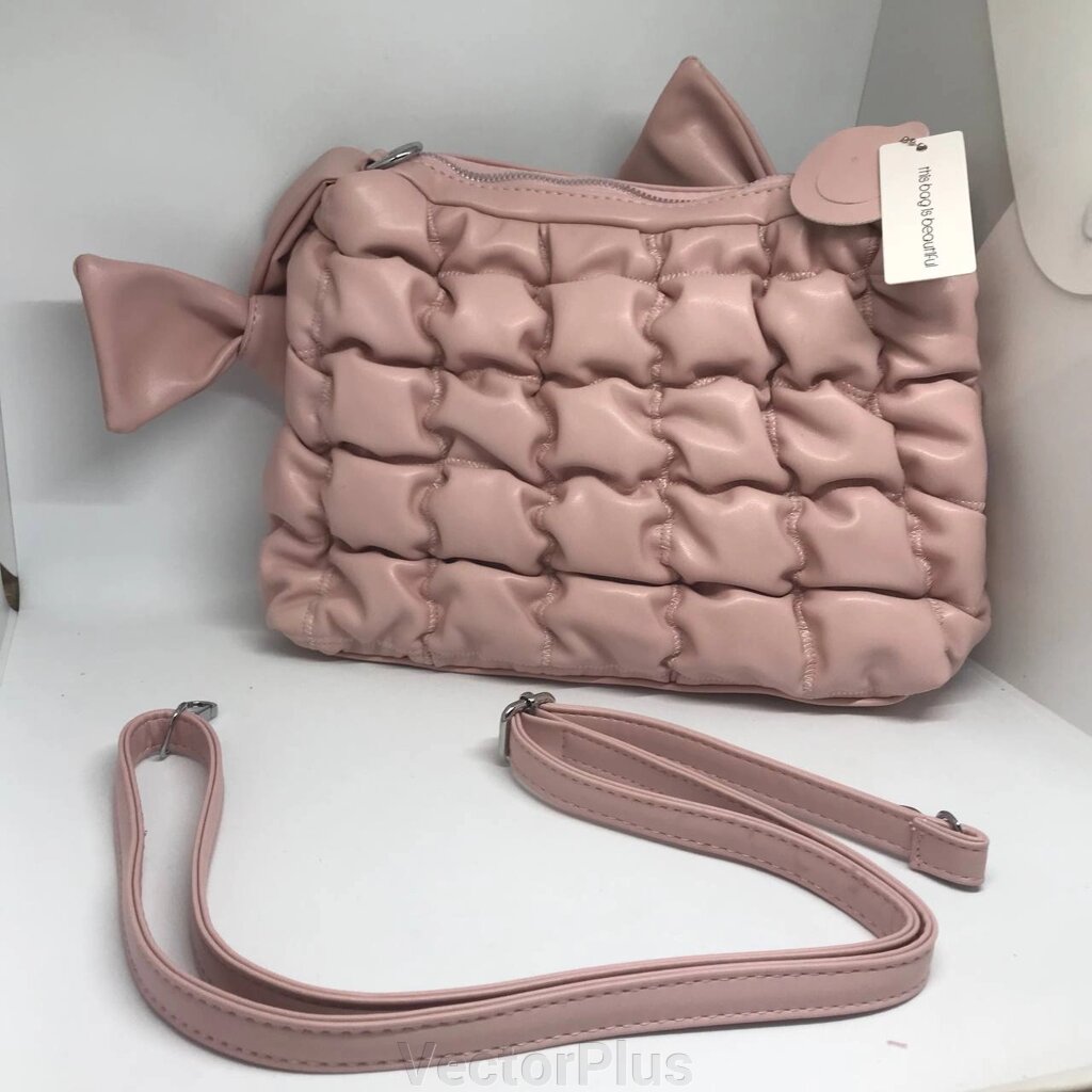 Жіноча сумочка колір рожевий 436355 від компанії VectorPlus - фото 1