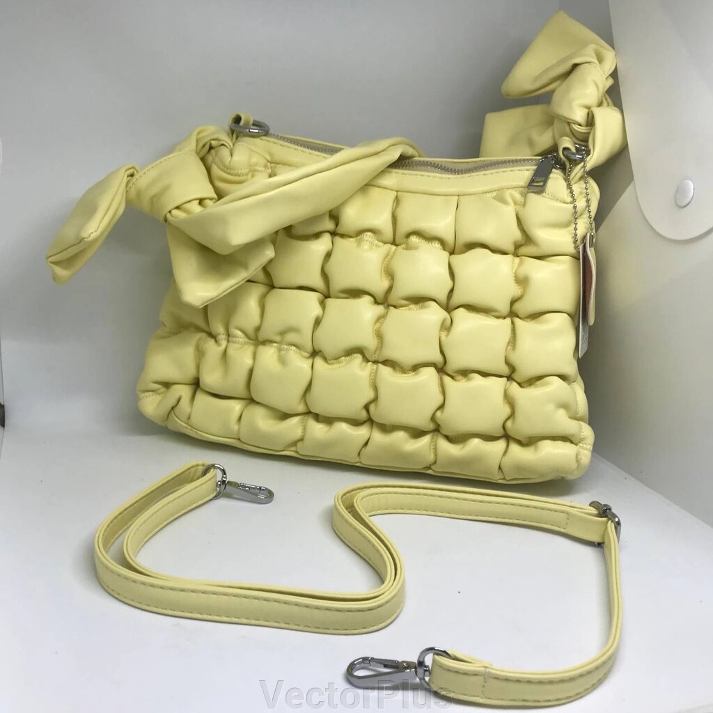 Жіноча сумочка колір жовтий 436357 від компанії VectorPlus - фото 1