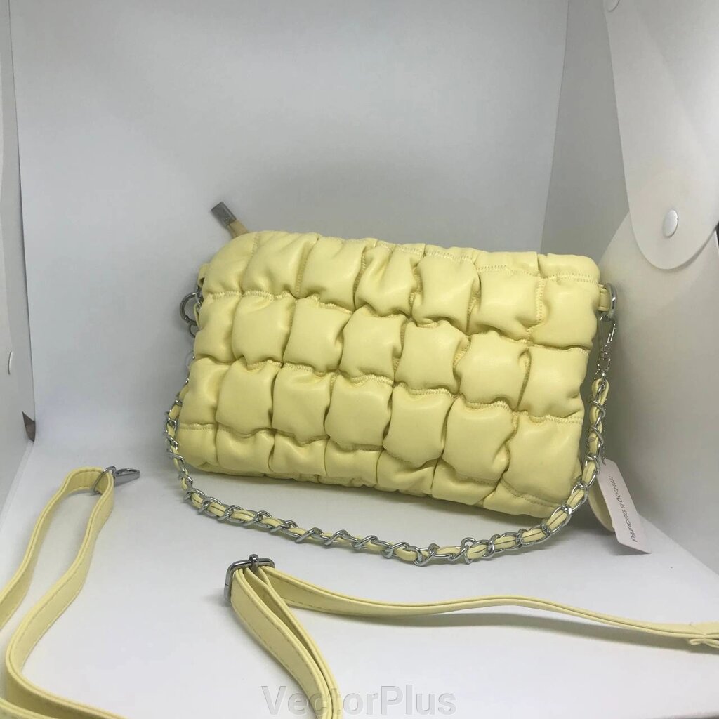 Жіноча сумочка колір жовтий 436691 від компанії VectorPlus - фото 1