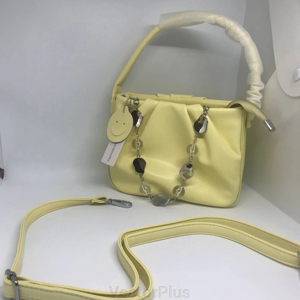 Жіноча сумочка колір жовтий 436692 від компанії VectorPlus - фото 1