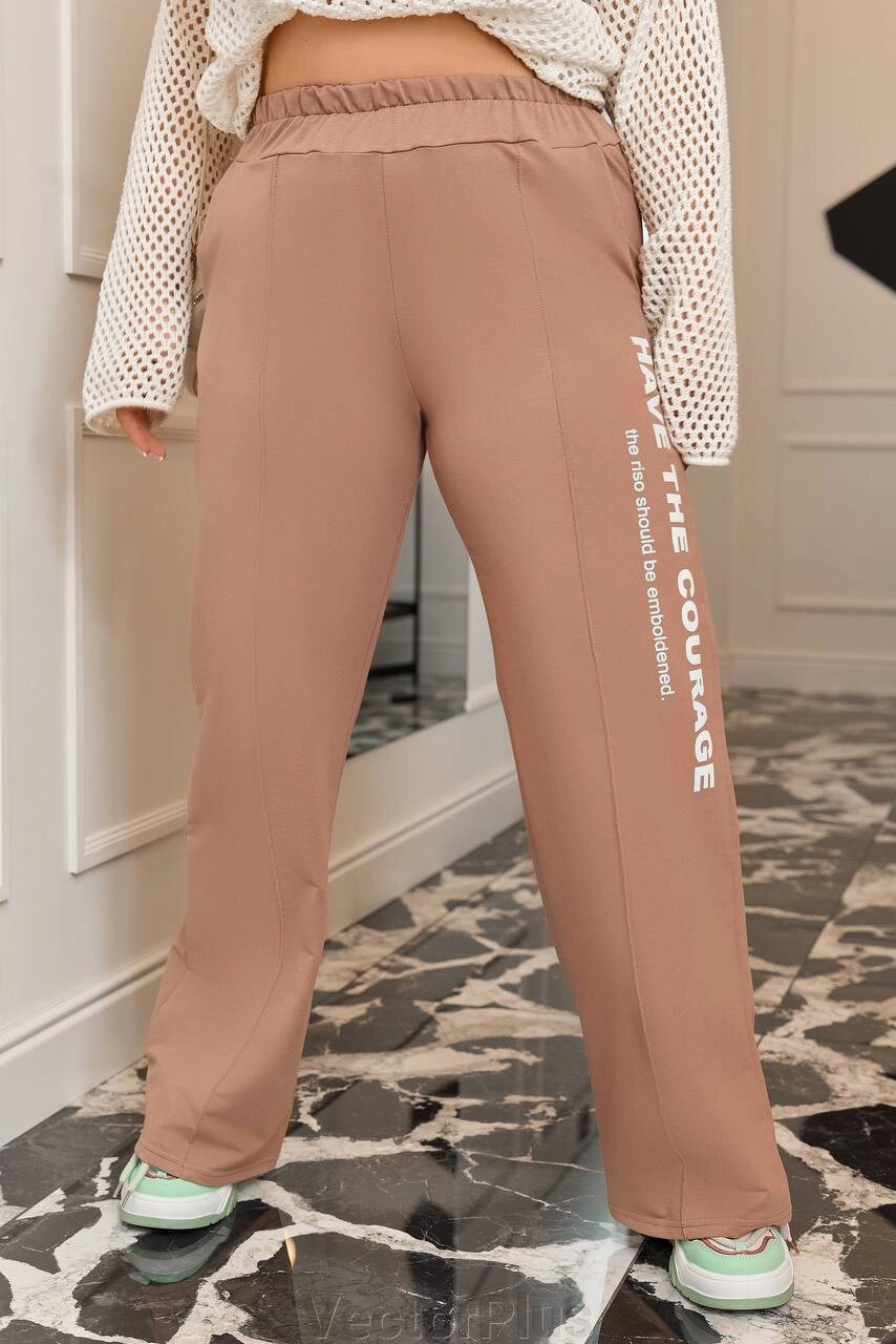 Жіночі штани карго колір мокко нар. 46/48 450375 від компанії VectorPlus - фото 1