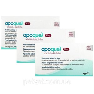 Апоквель (Apoquel) 16 мг, 10 таб., Zoetis