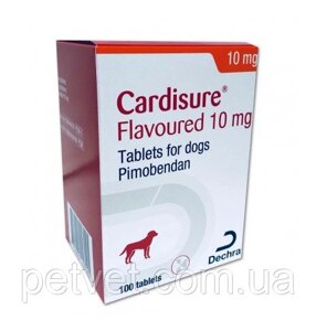 Кардішур (Cardisure) 10 мг. 100 табл. Пімобендан)