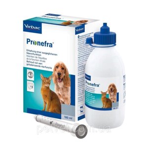 Пронефра 180 мл (Pronefra) суспензія при хронічній нирковій недостатності у кішок і собак.