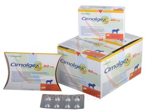 Сималджекс (Cimalgex) для собак 80 мг., 16 табл.