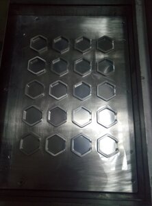 Упаковка (блустер) Обжімній пристрій для 6-ти граних монет